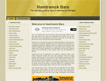 Tablet Screenshot of hamtramckbars.com